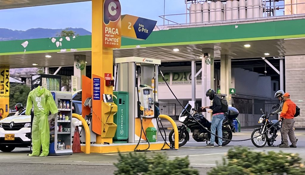 diesel price Colombia
