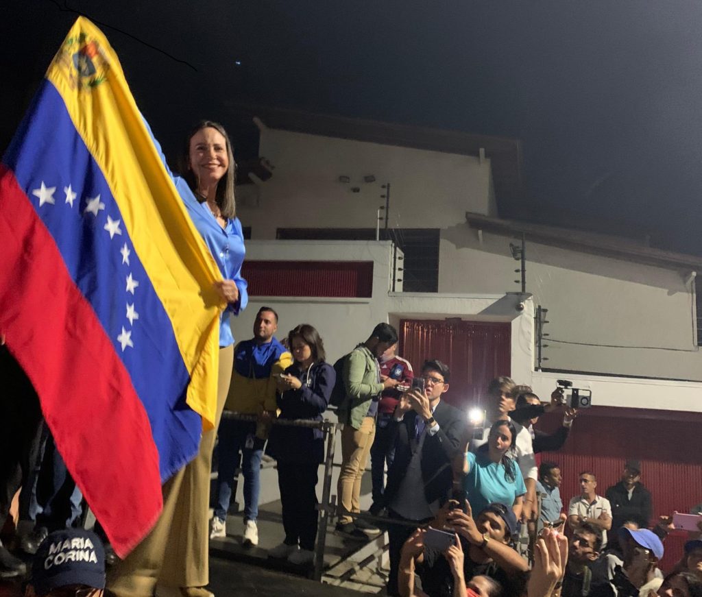 Maria Corina Machado plebiscite Venezuela