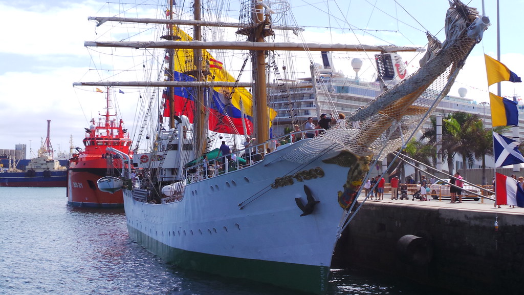 ARC Gloria is Colombian Navy's official ambassador