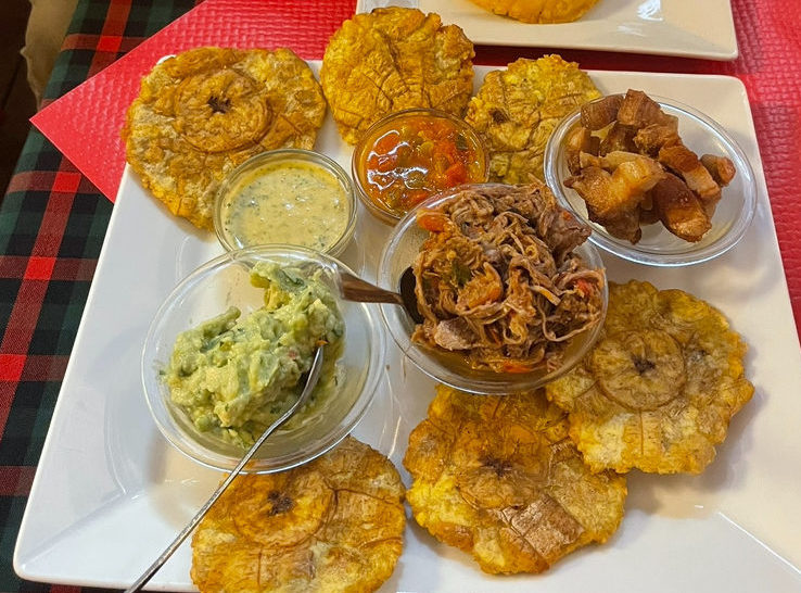 Colombian Diaspora Spread Colombian Food