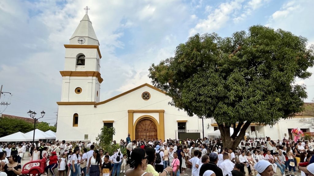 Holy Wednesday in Valledupar, Colombia