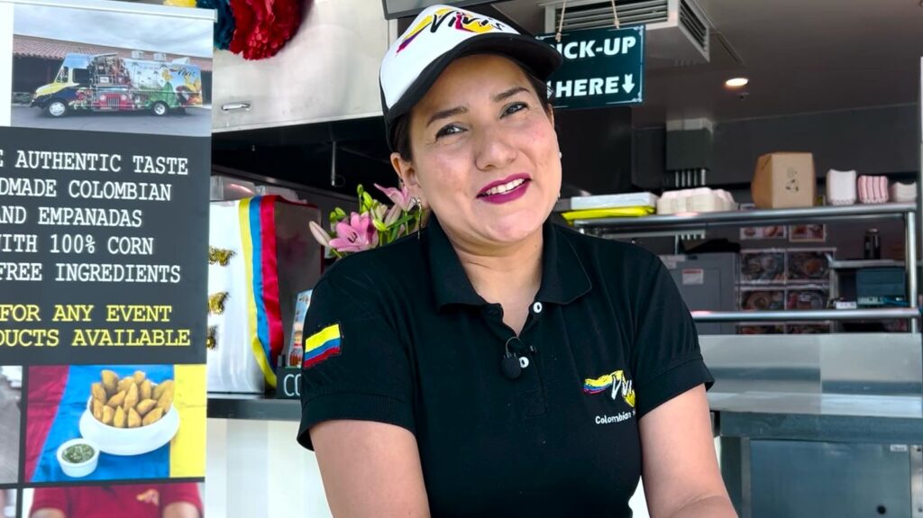 Vivi's Colombian restaurant owner