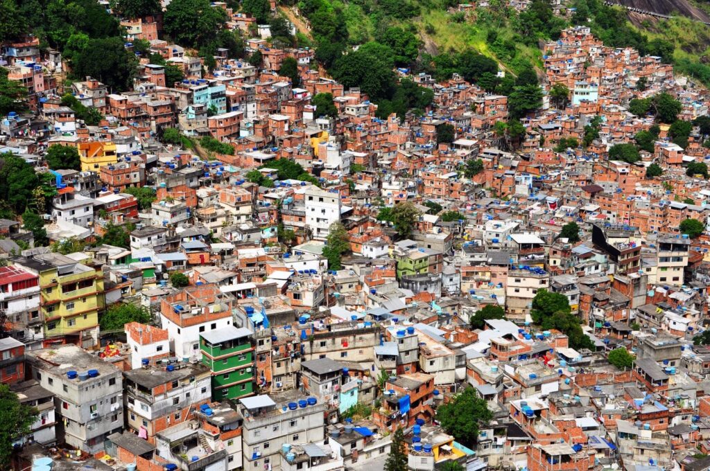 Rio de Janeiro favela, Brazil.
