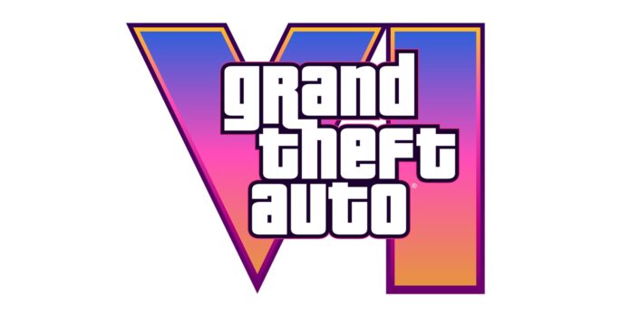 Grand Theft Auto VI logo with gradient