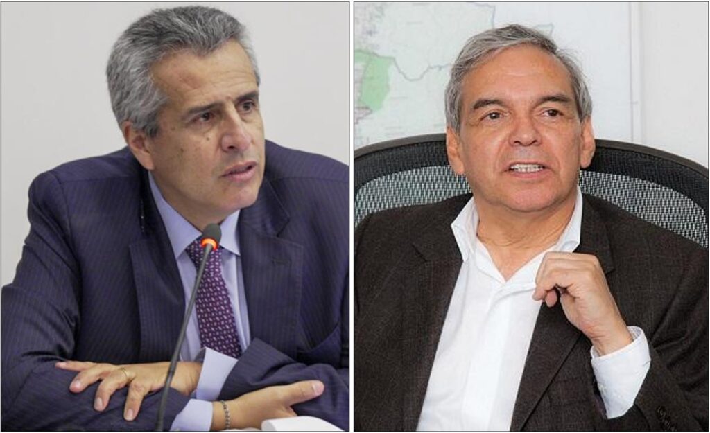 Luis Fernando Velasco and Ricardo Bonilla